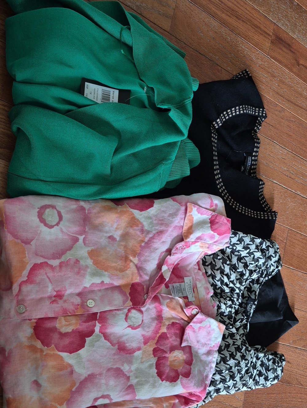 Lot Of 4 Women's 1X Blouses All NWT
